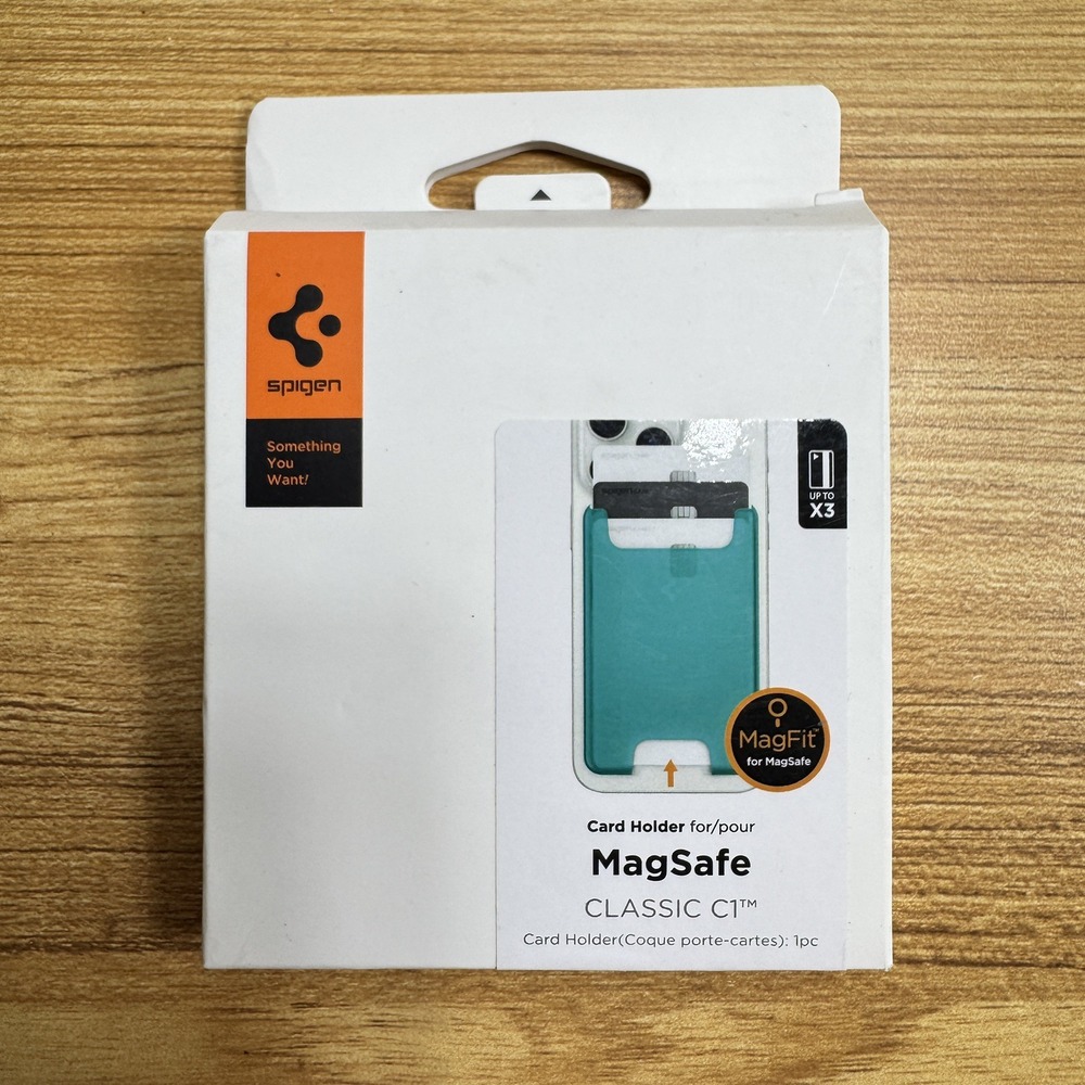 Spigen [Classic C1 (Mag Fit)] Magnetic Wallet Card Holder‎ | MagSafe Compatible